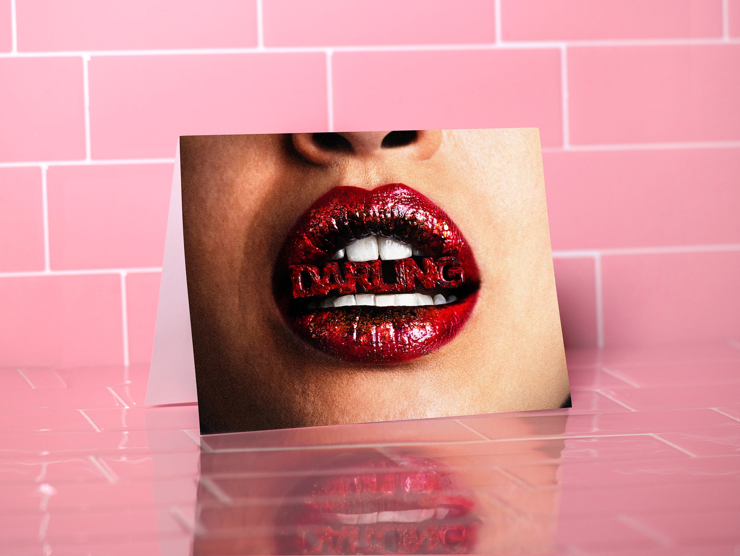 DARLING - BLANK GREETING CARD