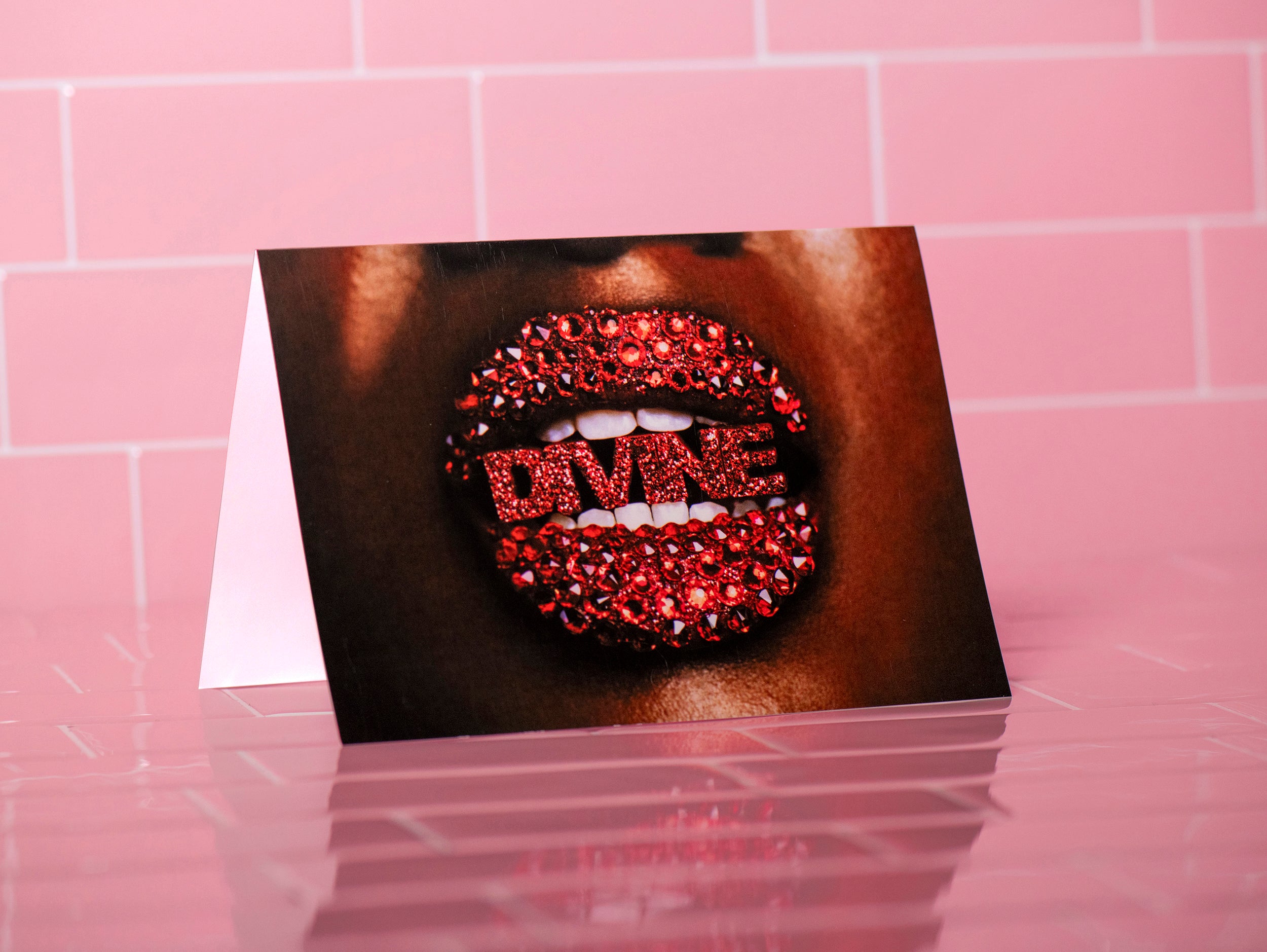 DIVINE - BLANK GREETING CARD