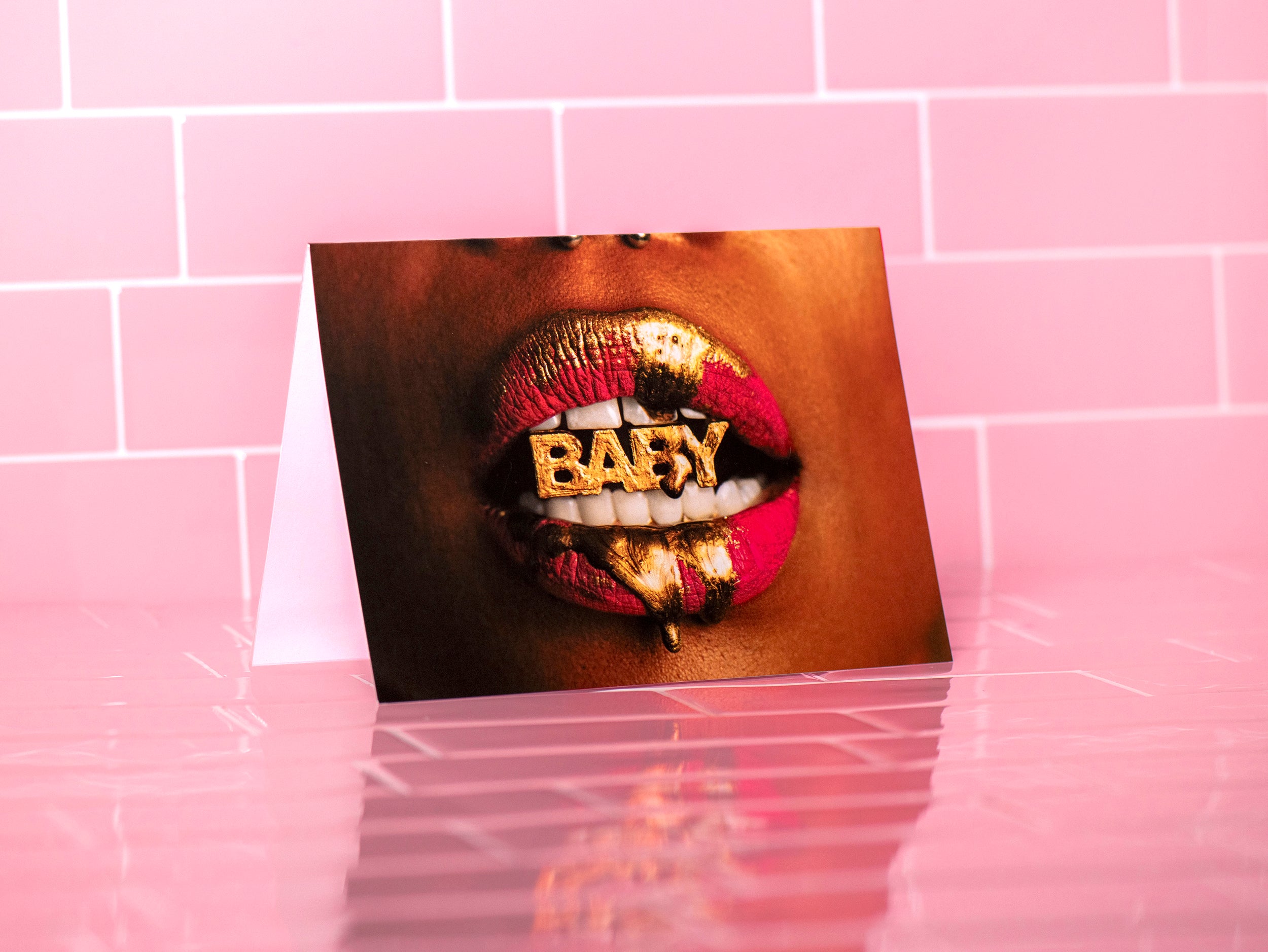 BABY - BLANK GREETING CARD