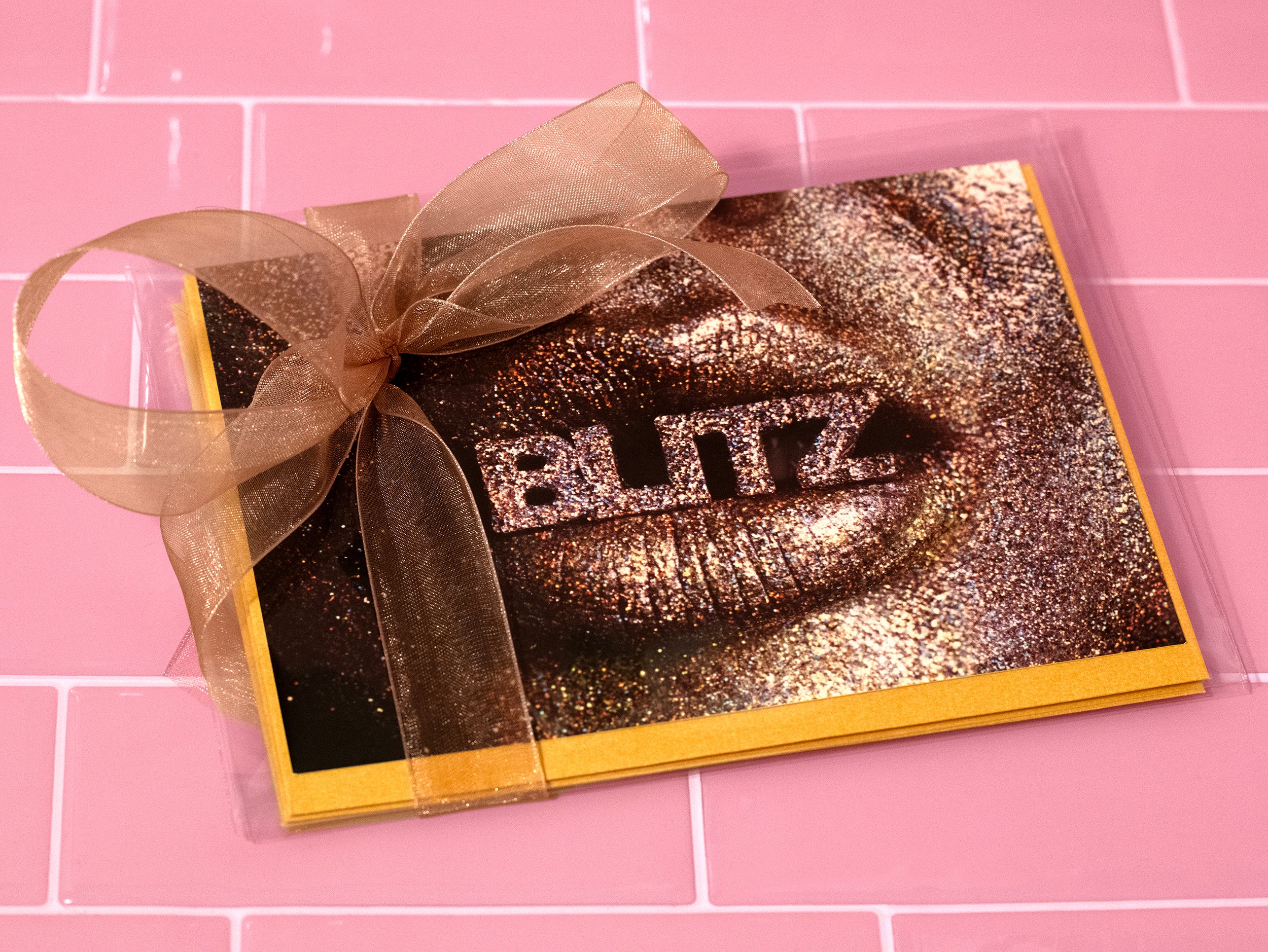 FESTIVE GREETING CARD SET - 3 CARDS