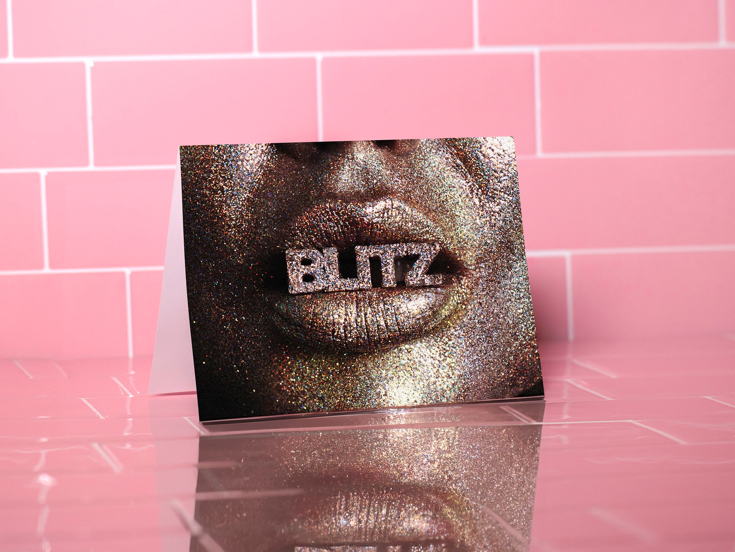 BLITZ - BLANK GREETING CARD