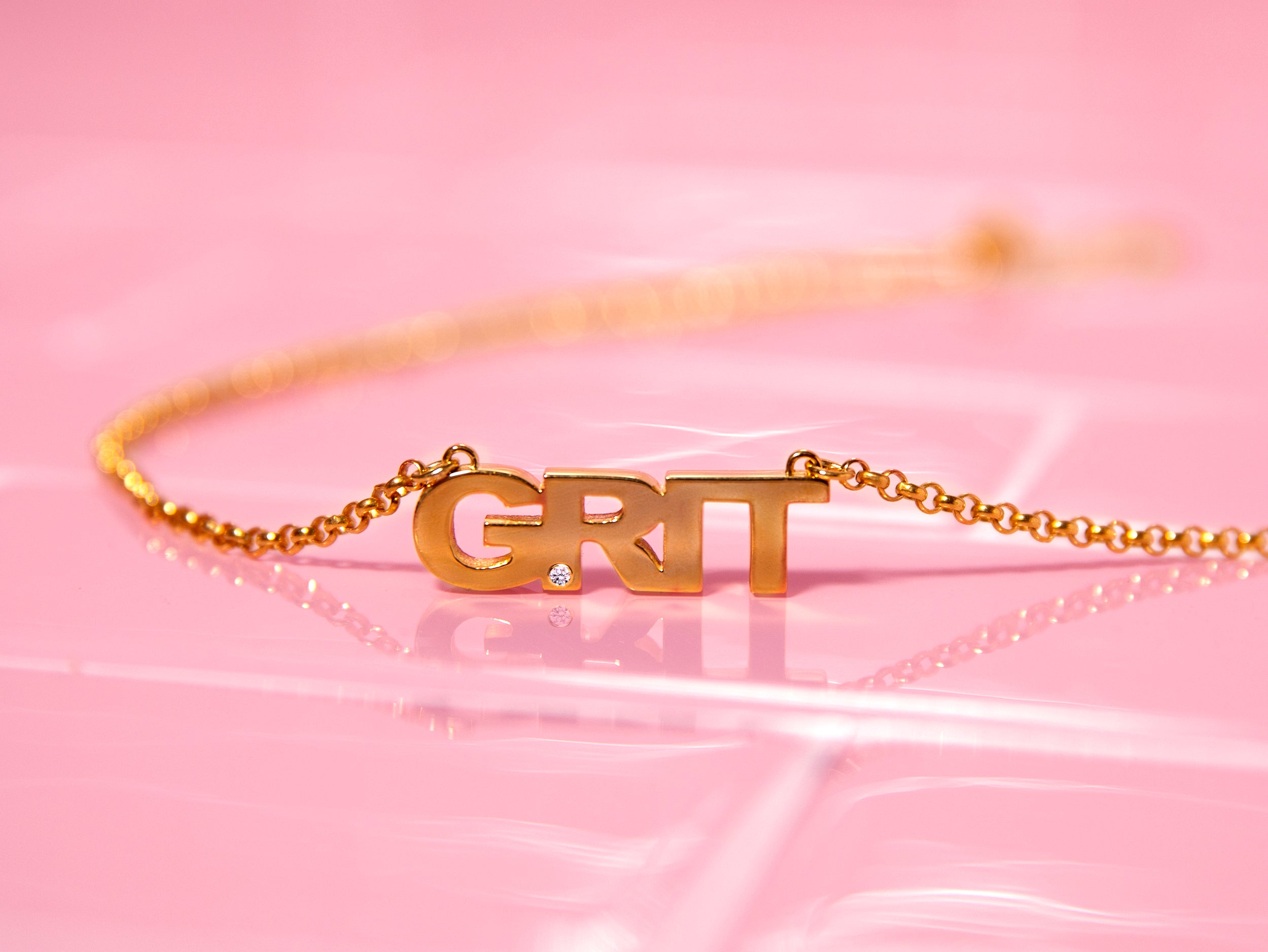 GRIT NECKLACE - 18K GOLD VERMEIL